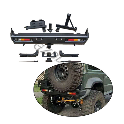 Rust Resistance 4x4 Steel Car Rear Bumper For Jimny 2019+ Back Bull Bar bumper